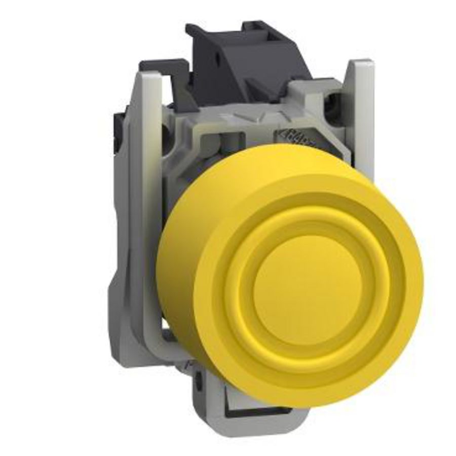 Pushbutton yellow with integrated boot Explosive atmosphere