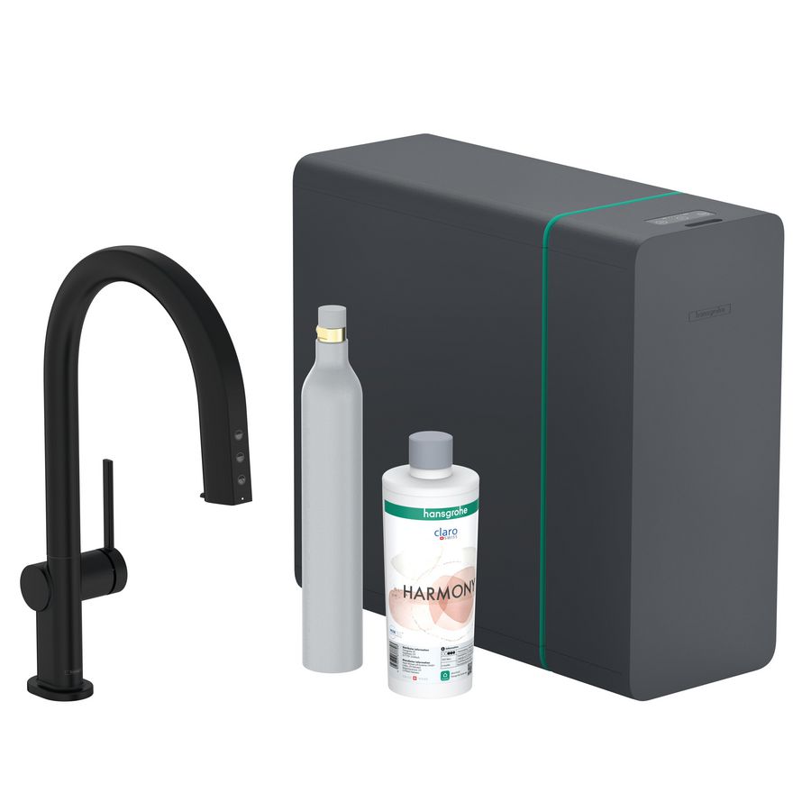 Aqittura M91 SodaSystem 210 rekb. Uitl 1 straalsoort sBox startset mat zwart