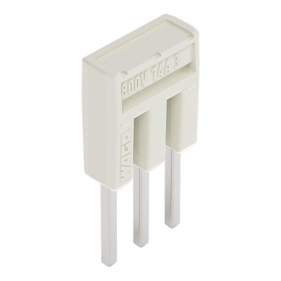 Brug 3-voudig geisoleerd lichtgrijs 2000-403 VVE=25