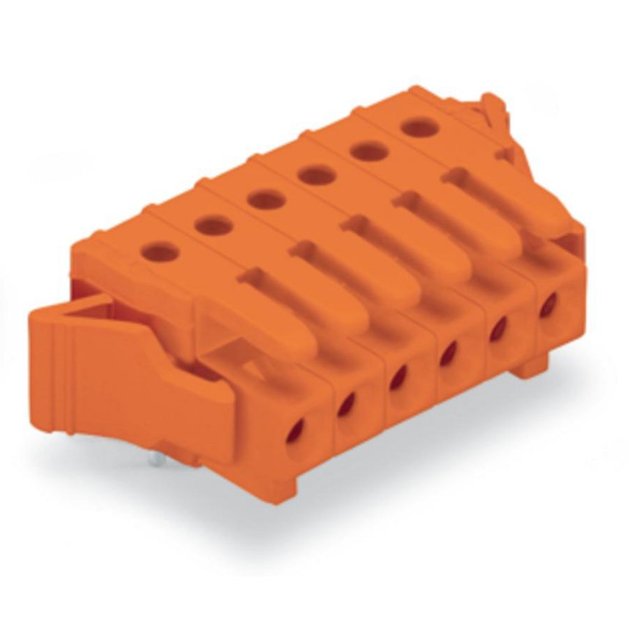 THT FE steker HA raster 3,81mm oranje 734-562/037-000VVE=100