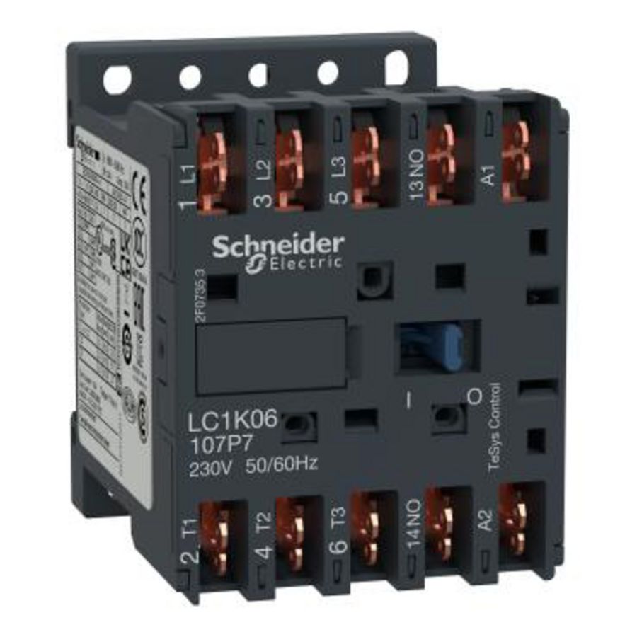 Contactor 3M HC 1M AC-3<=440V 6A Stuurspanning 230V K