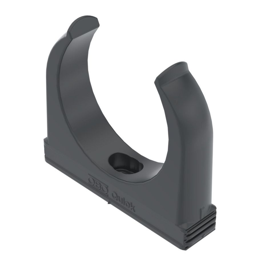 Quick-kabelbuisklem M63 Polypropyleen tiefschwarz RAL 9005 VVE=20