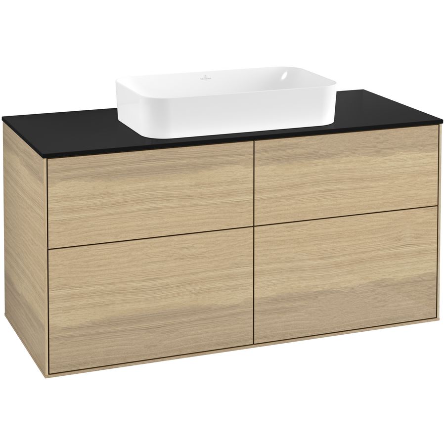 Wastafelonderkast Finion 1200x603x501mm Oak Veneer G67200PC