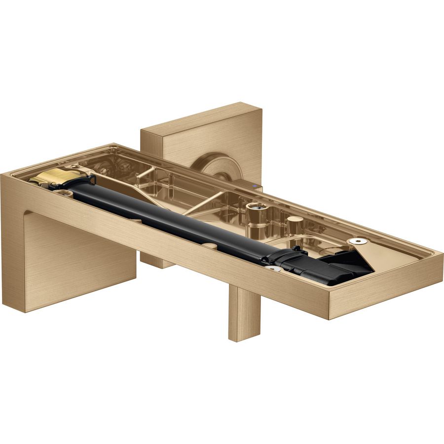 AXOR MyEdition 1-hendel wastafelmengkraan afbouwdeel voor wandmontage zonder plaat rozet voorsprong 2 Brushed Bronze