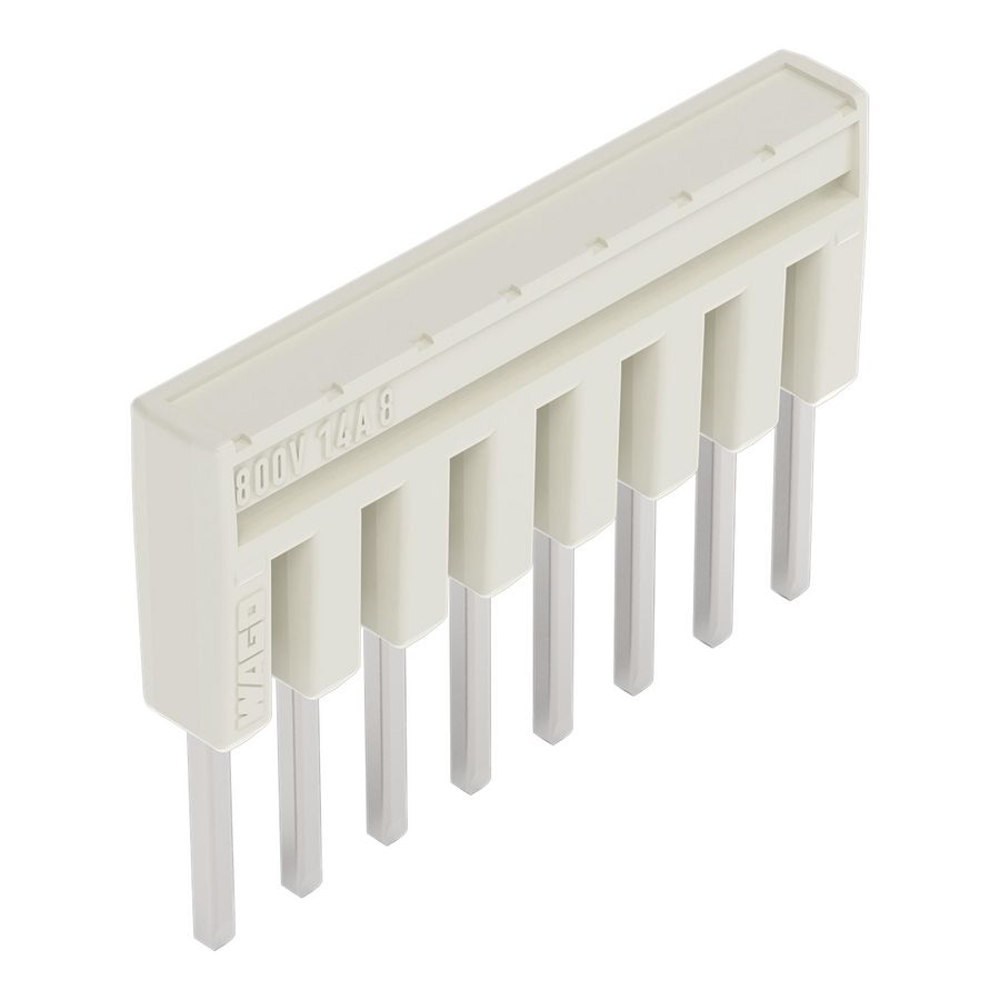 Brug 8-voudig geisoleerd lichtgrijs 2000-408 VVE=25