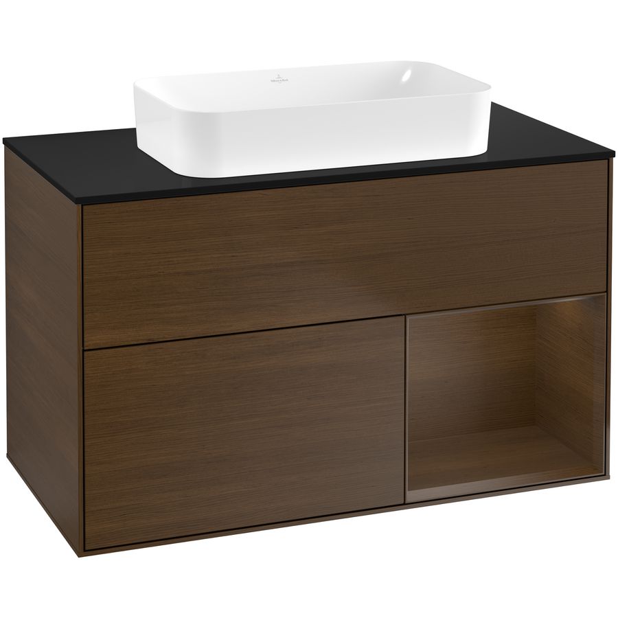 Wastafelonderkast Finion 1000x603x501mm W.Veneer G662GNGN