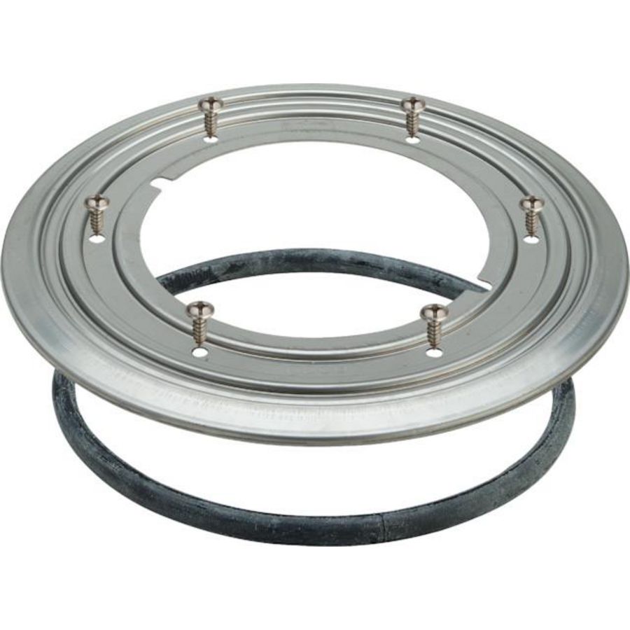 Klemflens 274 chroomnikkelstaal/blank