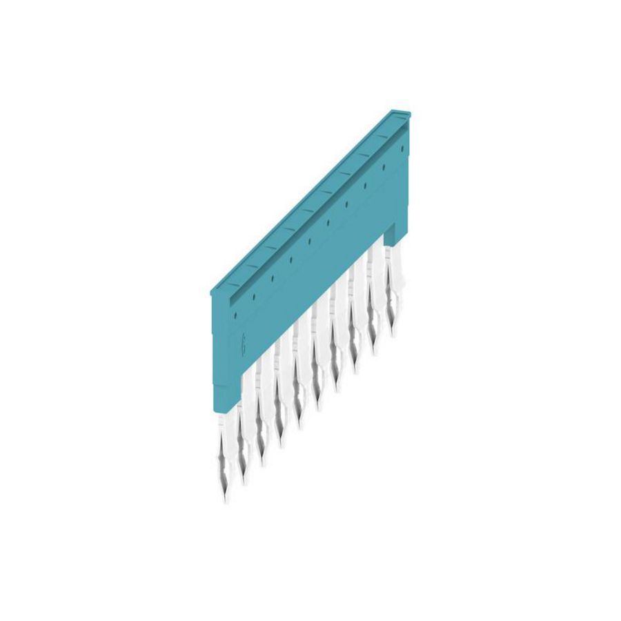 Dwarsverbinder (terminal) Plugged blauw 41 A p: 10, VVE=20