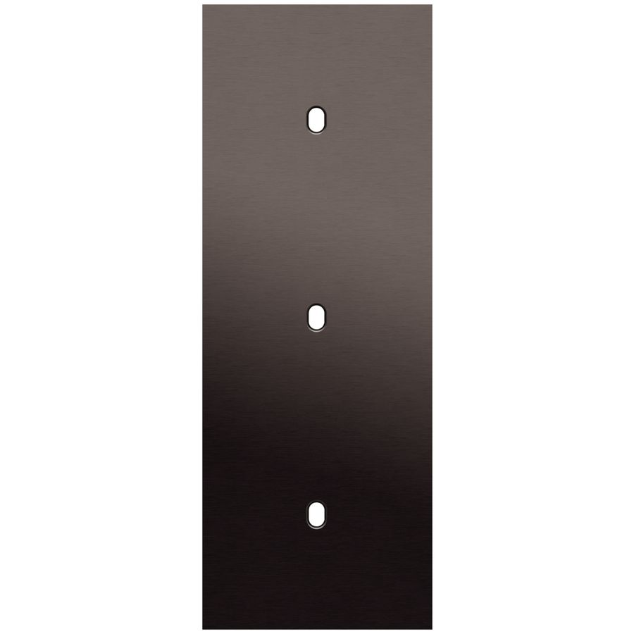 3-voudige afdekplaat Verticaal 71mm centerafstand voor drie enkel
