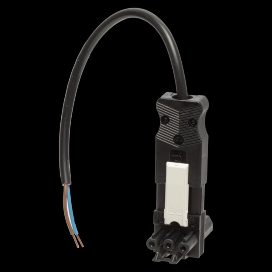 T-splitter met aansluitsnoer 2-polig 0,75mm² 30cm Dca (AC166 ALCGS/3-2075 0)