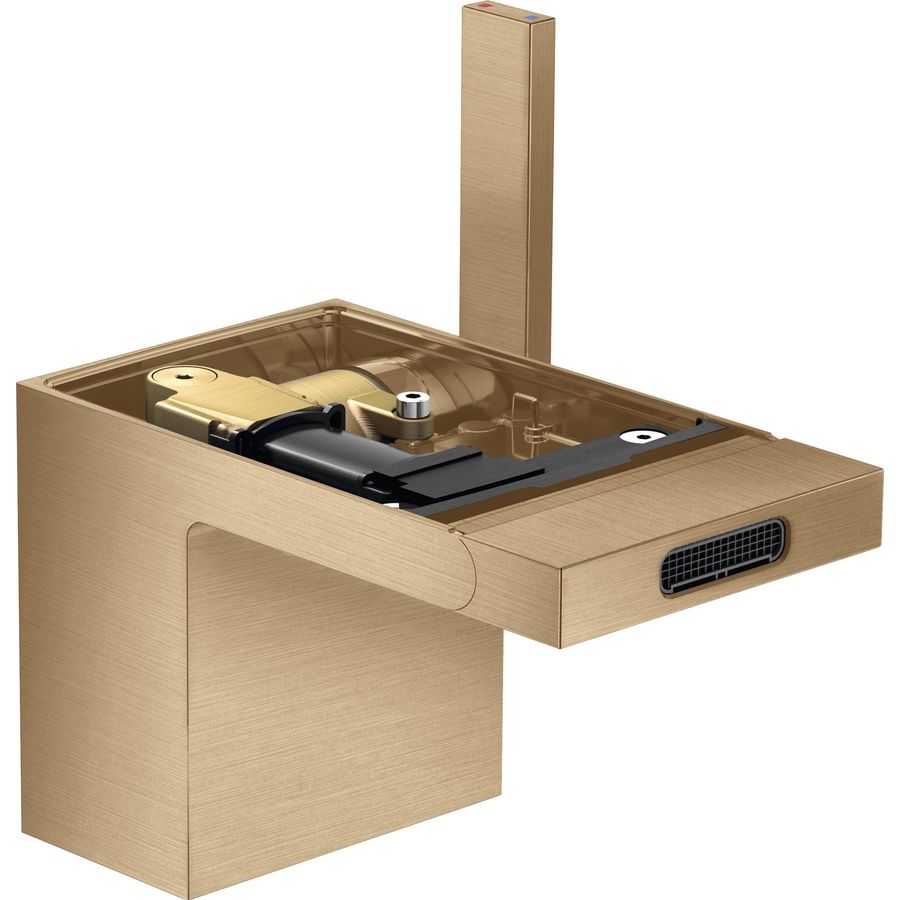 AXOR MyEdition 1-hendel bidetmengkraan met afvoerpluggarnituur zonder plaa Brushed Bronze