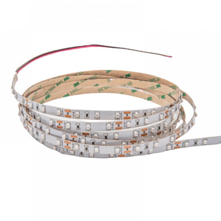 LED strip 12V 60LED/mtr. 3528 IP20 L=5mtr. groen