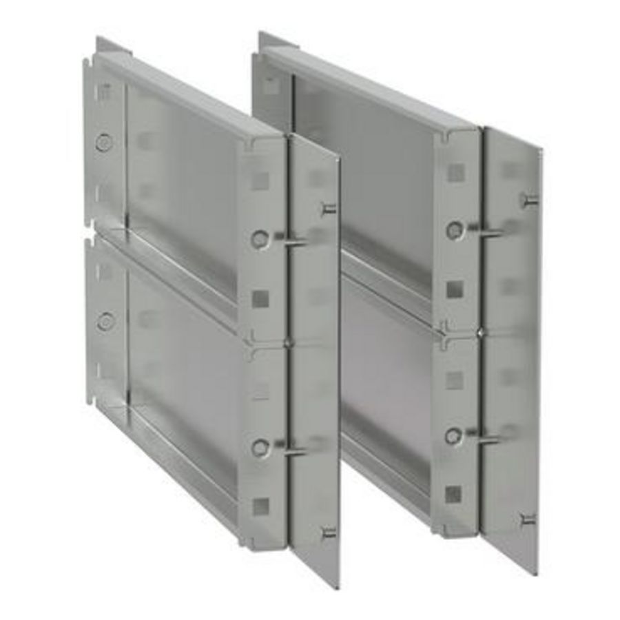 Side plinth H200 D500 stainless steel 304L Spacial
