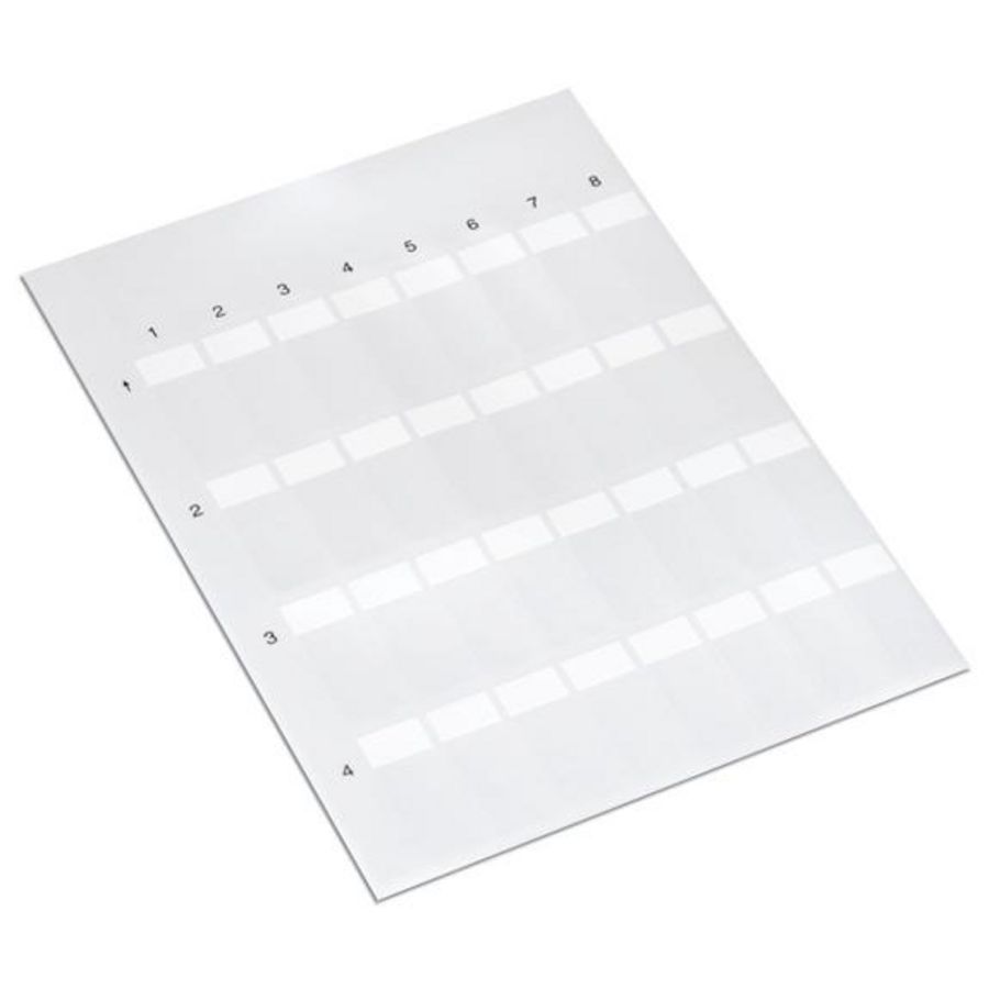 Zelflaminerende etiketten wit 211-150 VVE=20