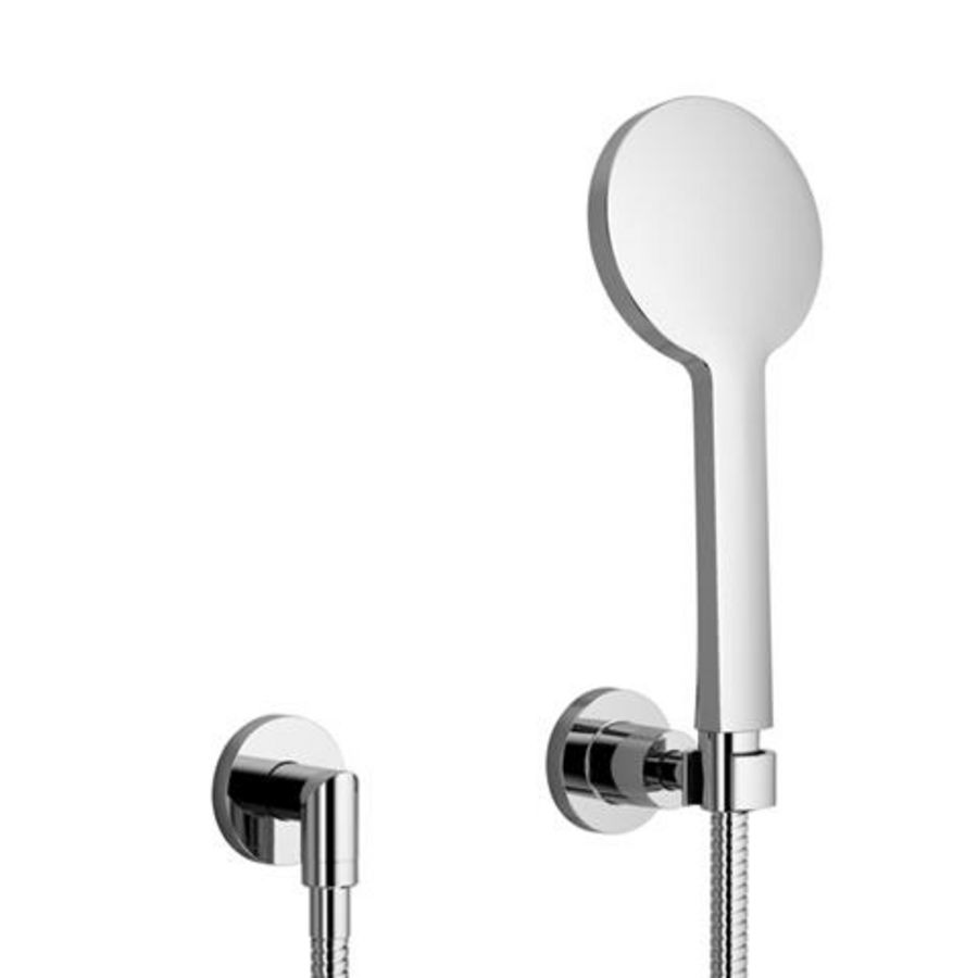 Tara badset chroom 3 straalsoorten / slang 1250mm