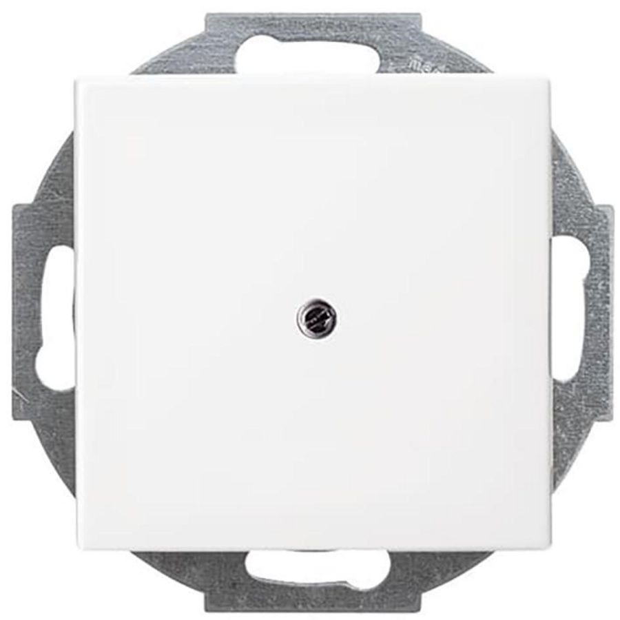 Centraalplaat 1 x uit boring 9mm SI-B-alpin wit (2527-914)