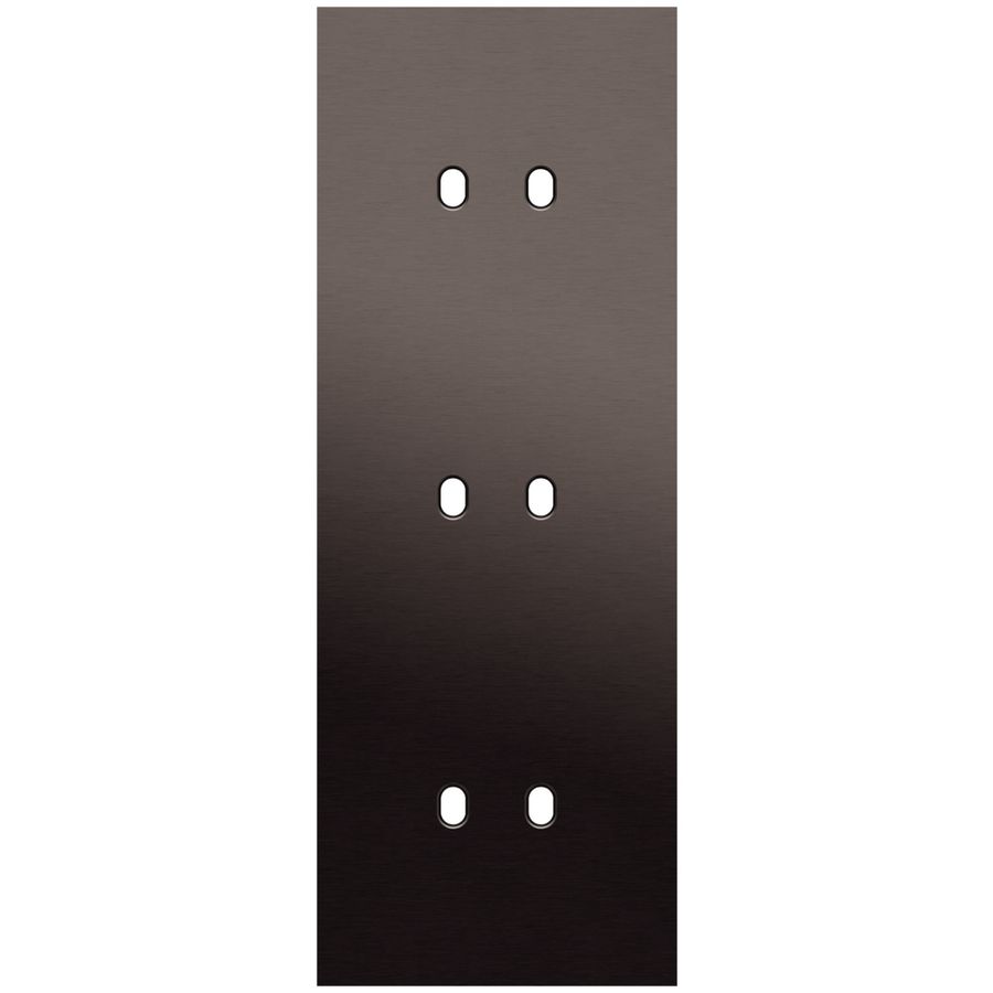 3-voudige afdekplaat Verticaal 71mm centerafstand voor drie tweev