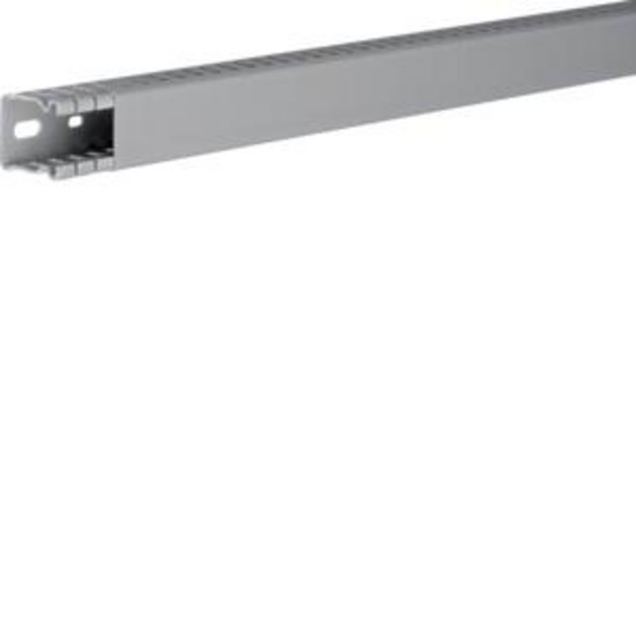 Lengte a 2m. Bedradingskoker BA6 + deksel 30x25mm grijs