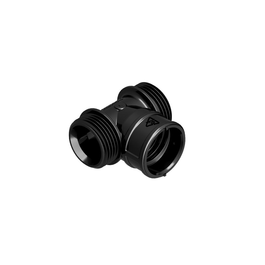 T-aansluitstuk voor PRO-FLOW verdeler - 2x euroconus