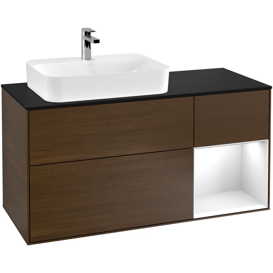 Wastafelonderkast Finion 1200x603x501mm W.Veneer G402GFGN