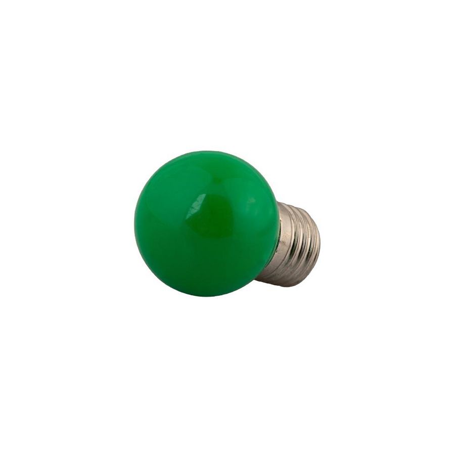 LED-Lamp P45 1W pc kap groen