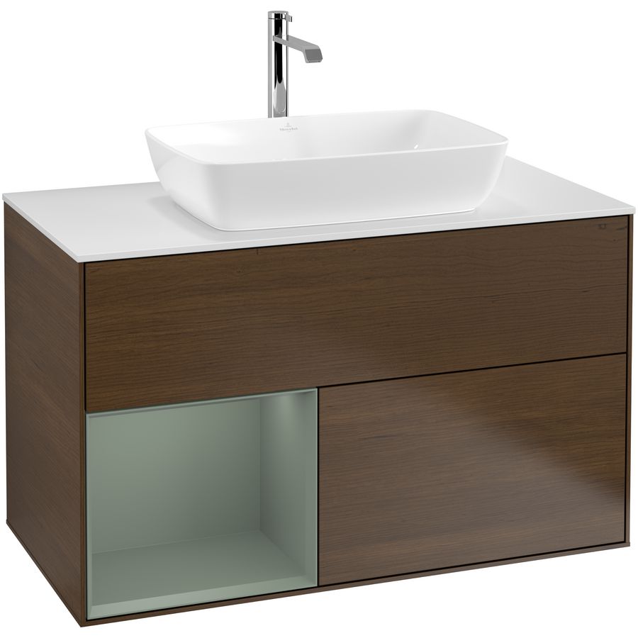 Wastafelonderkast Finion 1000x603x501mm W.Veneer G771GMGN