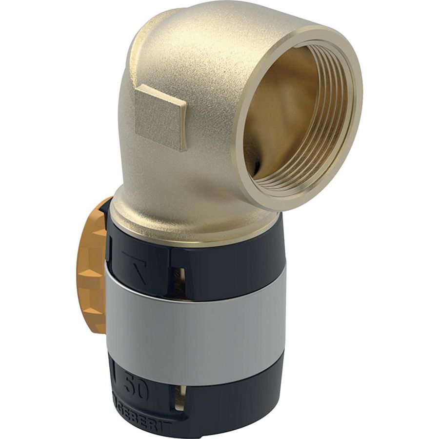 Schroefbus haaks FLOWFIT pers 50x1.1/2"bn.dr. brons VVE=2