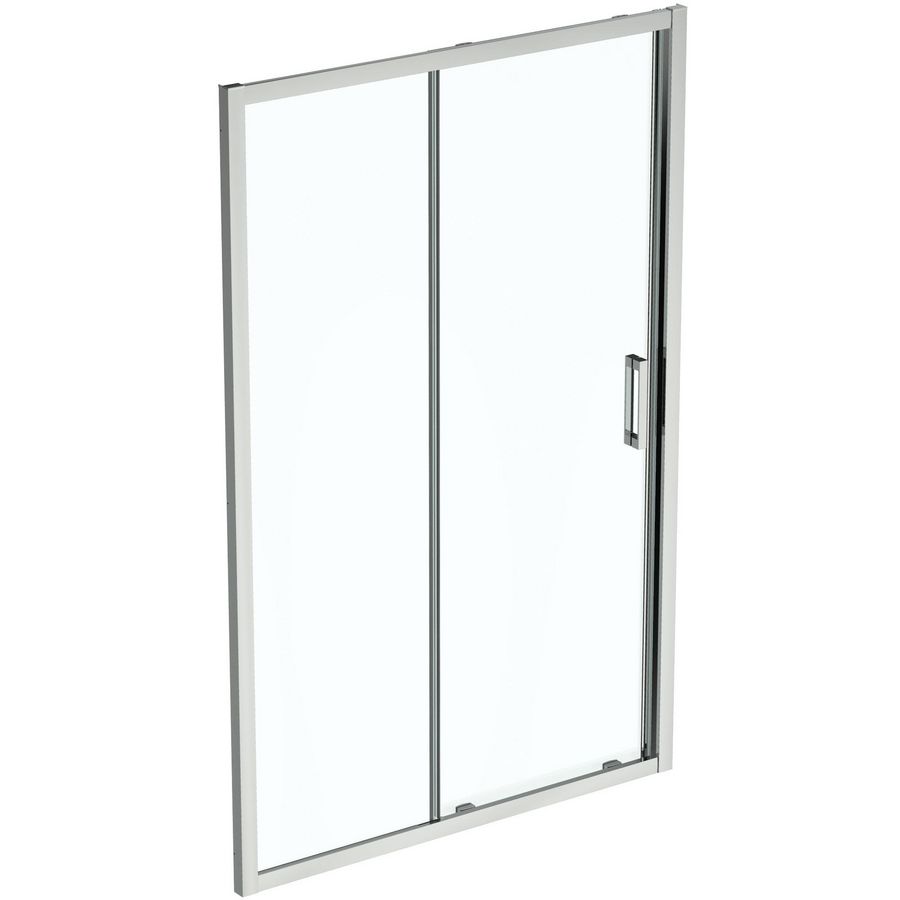 Schuifdeur Connect 2 2-delig 1300x1955mm omkeerbaar zilver