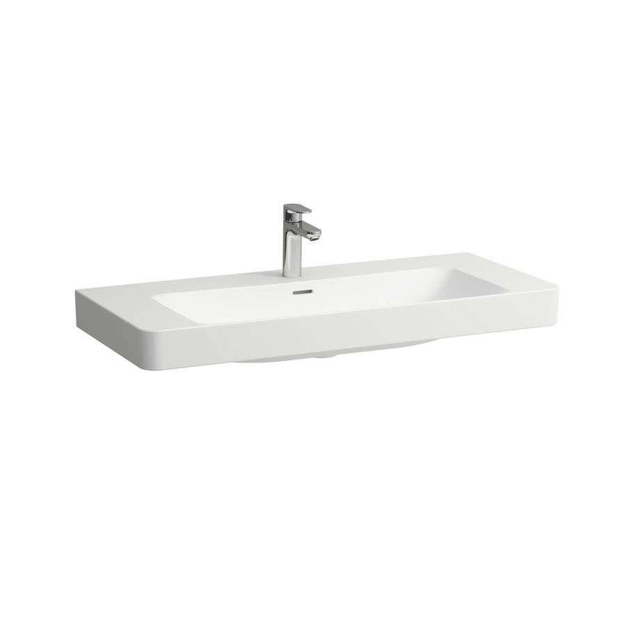 Wastafel PRO-X 85cm met kraangat + overloop LCC A