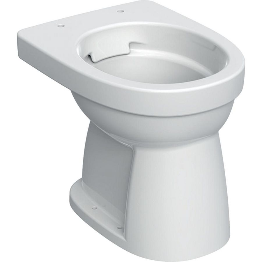 300 Basic 96 staand closet vlakspoel AO. Rimfree 39cm wit keraTect