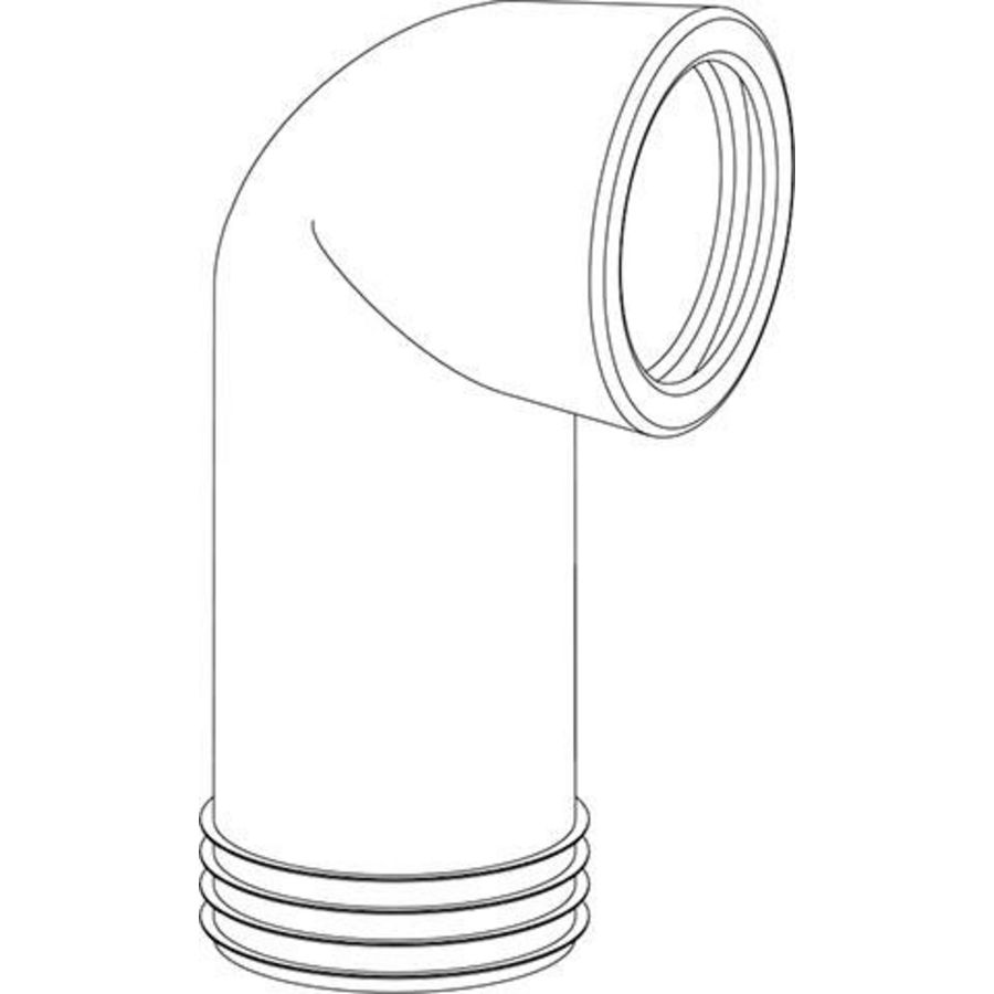 Closetafvoerbocht 301A - 180mm-asl.110 mof