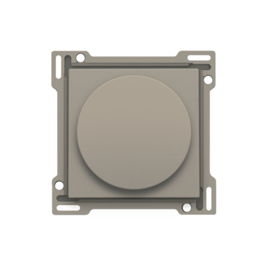 Afwerkingsset draaiknopdimmer/snelh.reg. incl. draaikn bronz