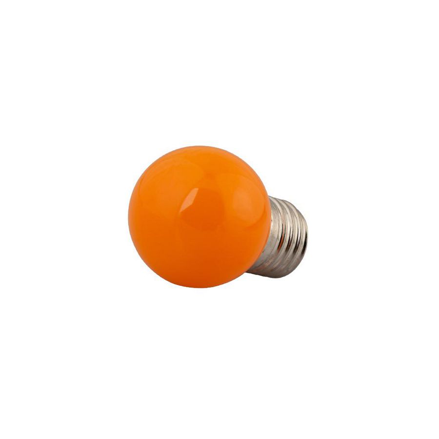 LED-Lamp P45 1W pc kap oranje