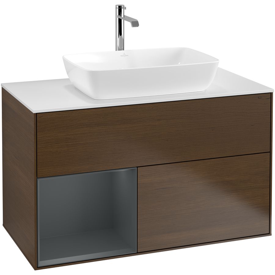 Wastafelonderkast Finion 1000x603x501mm W.Veneer G771HGGN