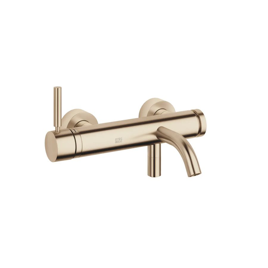 META 1-hendel badmengkraan wandmontage z.garnituur Light Gold geb