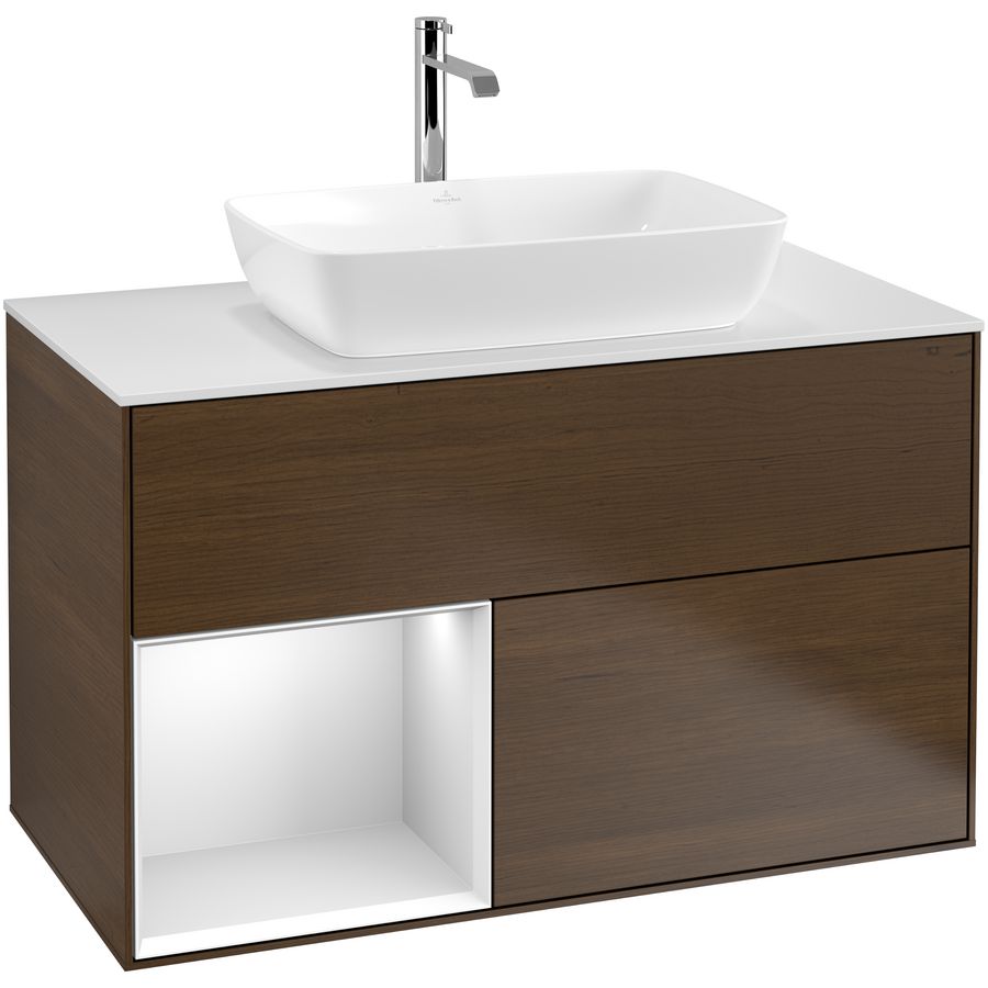 Wastafelonderkast Finion 1000x603x501mm W.Veneer G771MTGN
