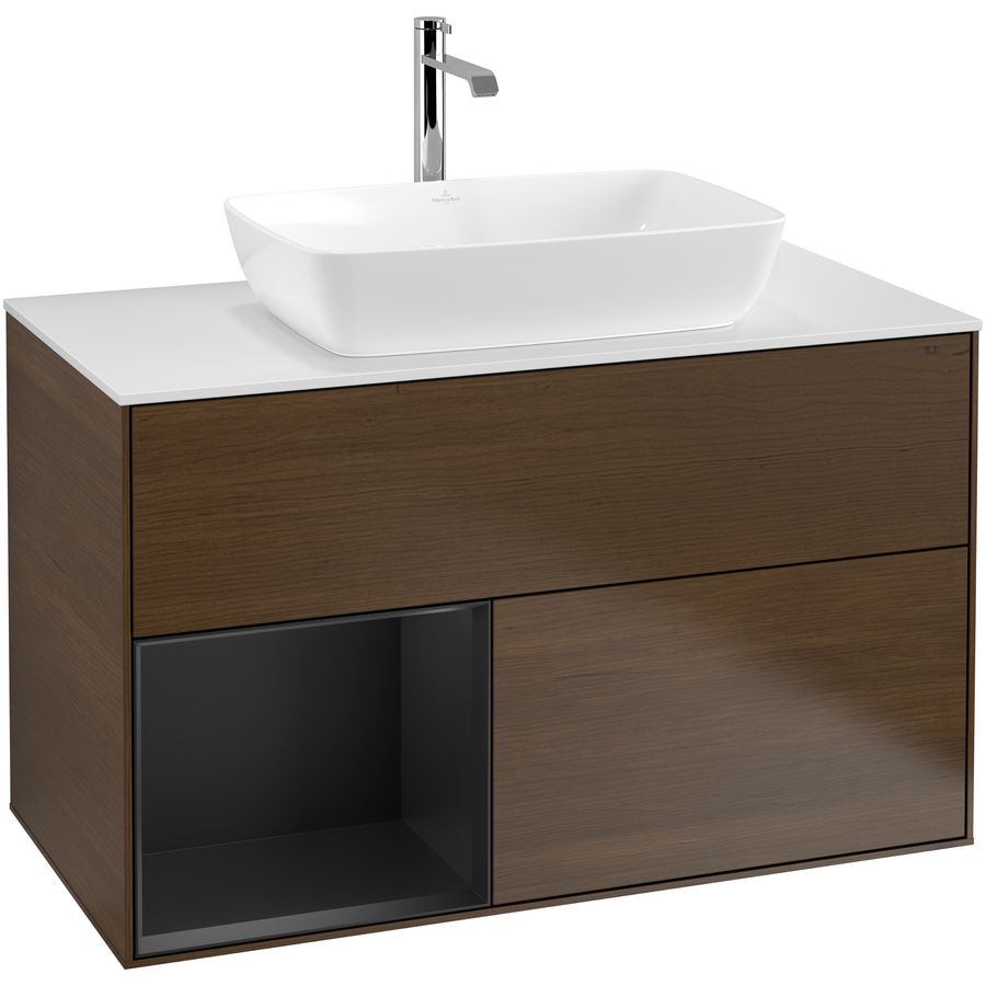 Wastafelonderkast Finion 1000x603x501mm W.Veneer G771PDGN