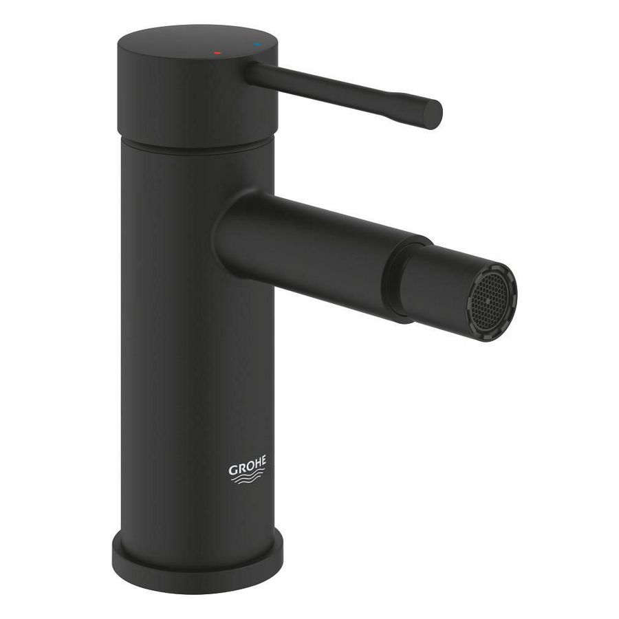 Essence new S-size bidetmengkraan m/waste phantom black (mat zwart) (prof)