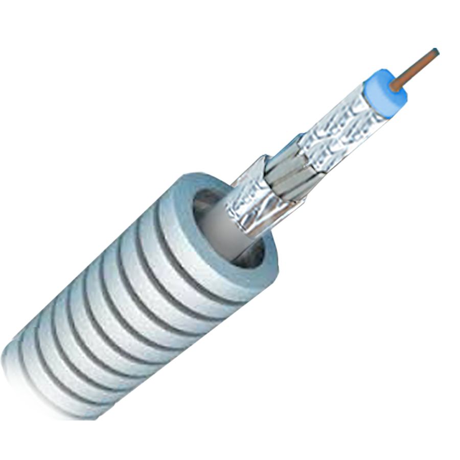 Rol a 100m. Coax 9 Eca coaxkabel wit