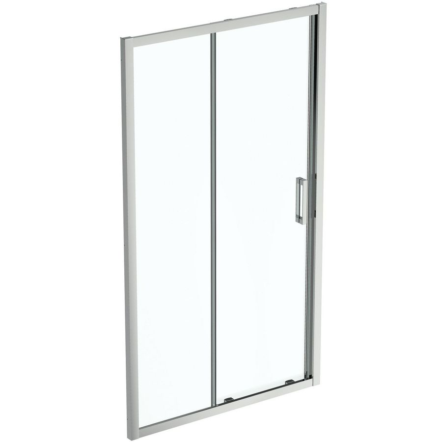 Schuifdeur Connect 2 2-delig 1150x1955mm omkeerbaar zilver