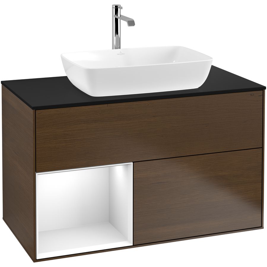 Wastafelonderkast Finion 1000x603x501mm W.Veneer G772GFGN