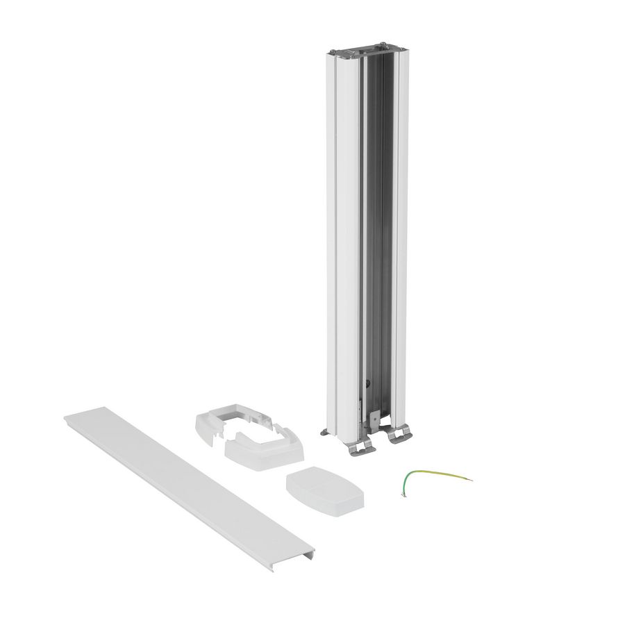 Energiezuil 1 compartiment 80mm 0,68M wit DA
