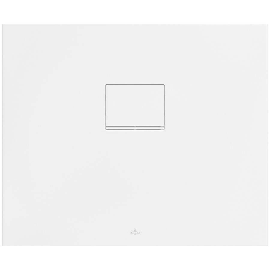 Douchebak Squaro Inf. lange zijde 900x750mm Quaryl Sto.wit