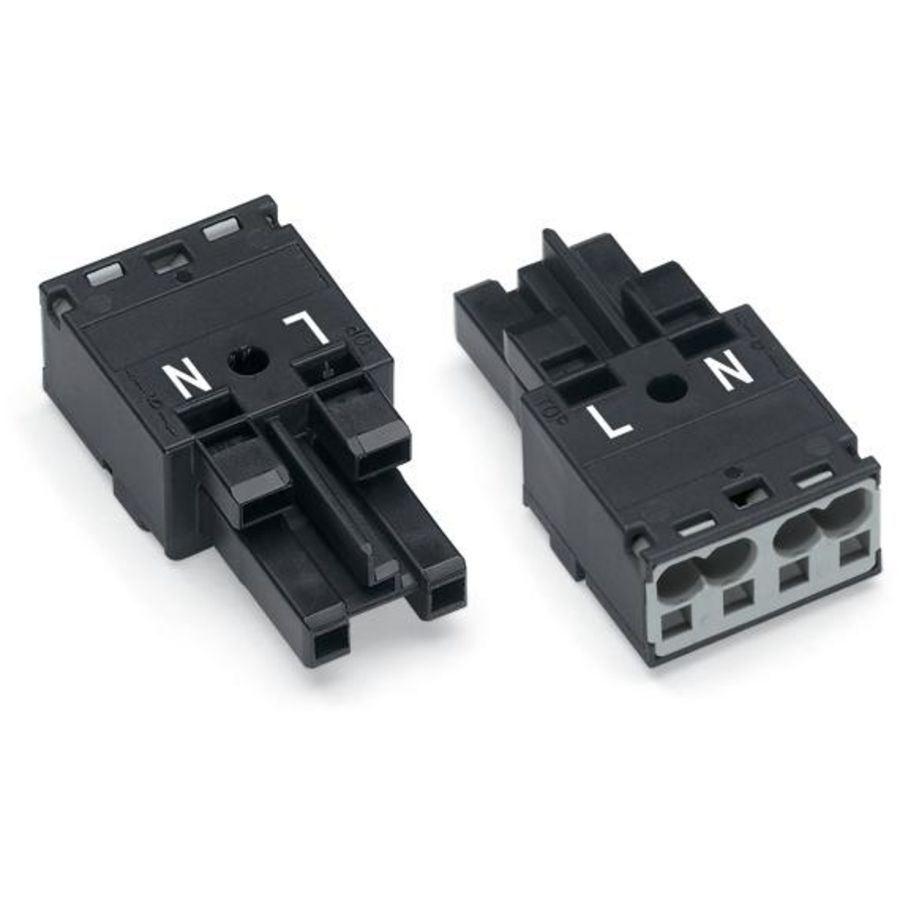 Female 2-polig Cod. A 770-202 VVE=100