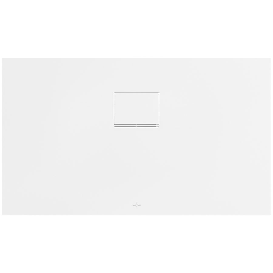 Douchebak Squaro Inf. lange zijde 1200x700mm Quaryl Sto.wit