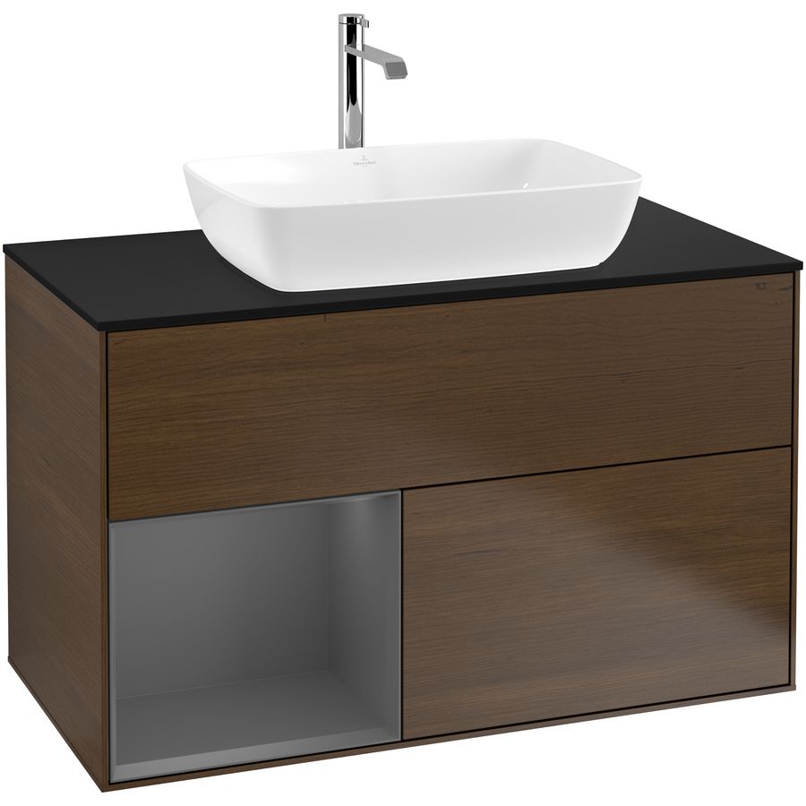 Wastafelonderkast Finion 1000x603x501mm W.Veneer G772GKGN