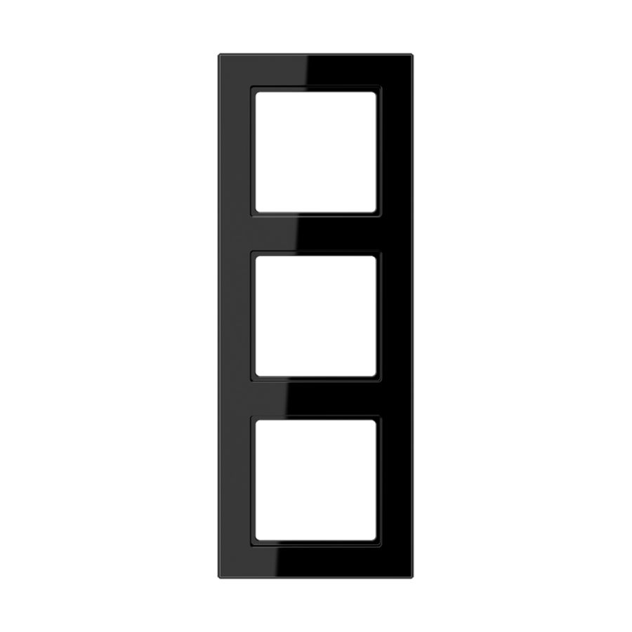 Afdekraam 3-voudig zwart slagvast A-creation