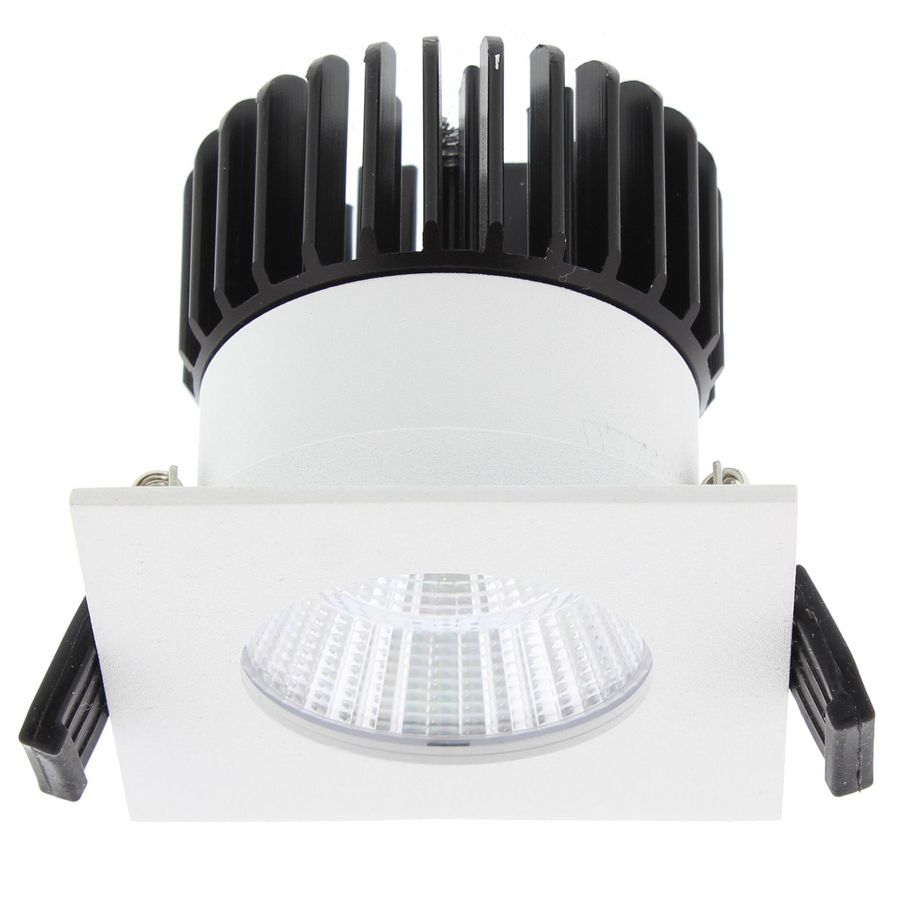 LED spot 7W 700mA 650 lumen 2700K vierk. 65mm driver Bolero
