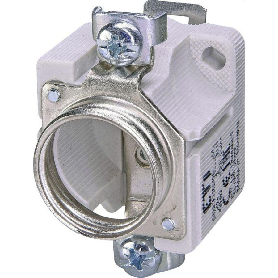 Zekeringhouder 25A 1-polig D2 VVE=15