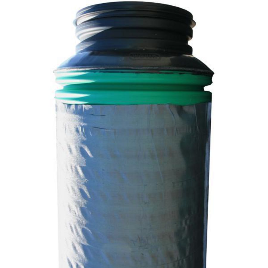 PP vert. inf. buis + geo 800 C-D L=6m. groen